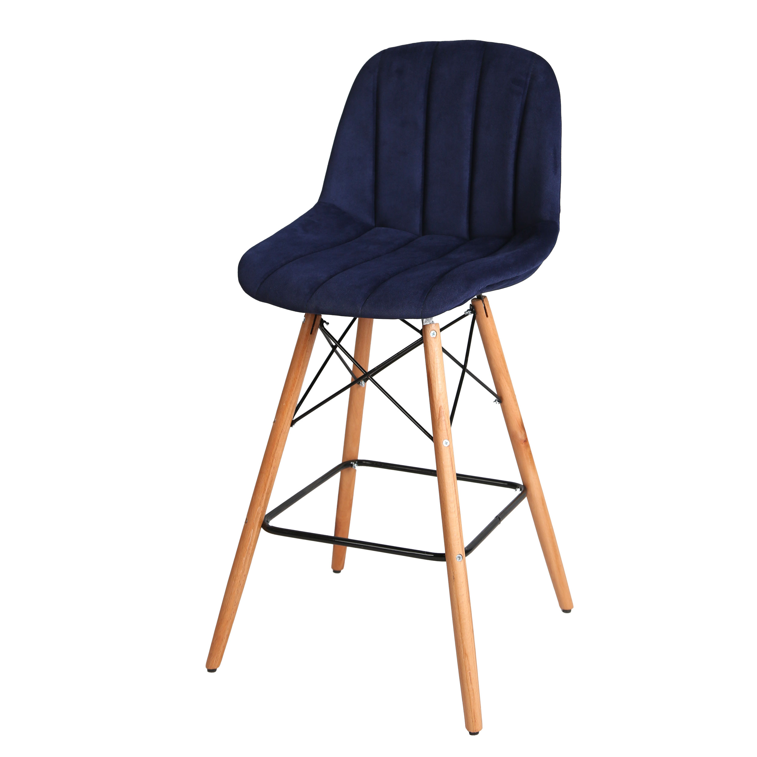 صندلی اپن مدل مایا لمسه ای پایه چوبی