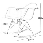 ابعاد صندلی