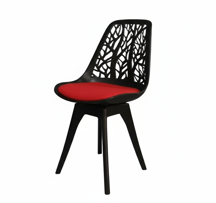 صندلی شاخ و برگی پایه پلیمر