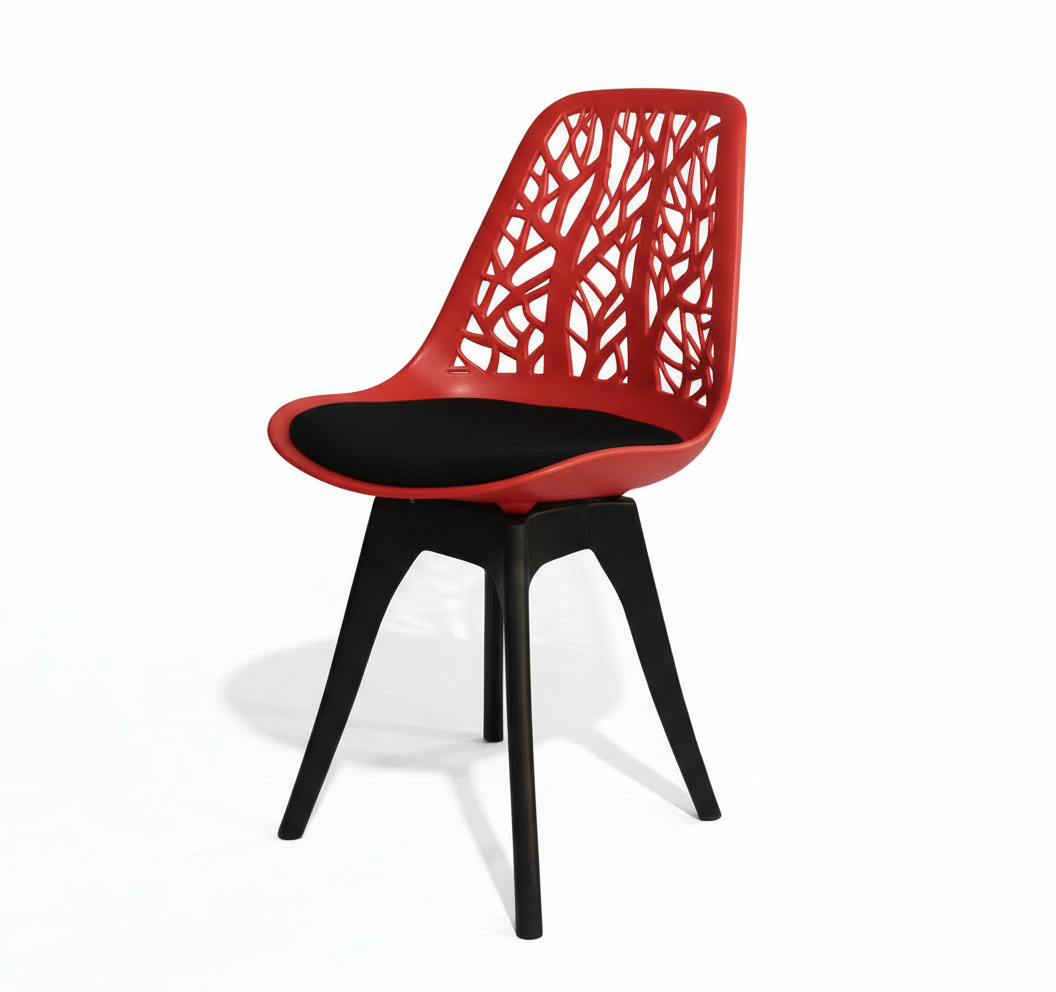 صندلی شاخ و برگی پایه پلیمر